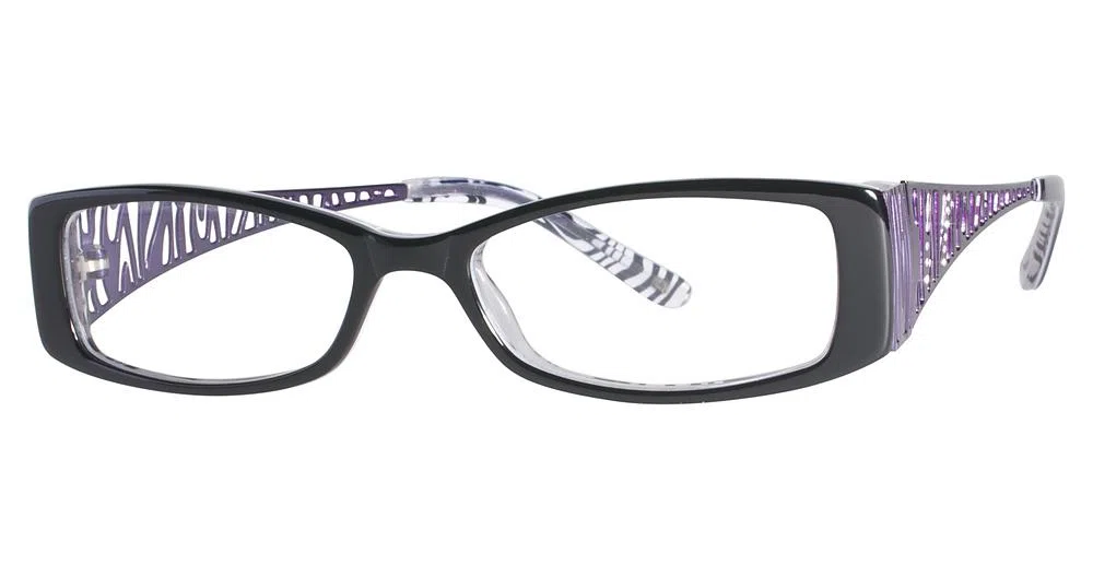 Daisy Fuentes DFNadia Eyeglasses - Black - view 2